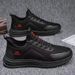 Sports Korean Style Trendy Student Running Summer Breathable Sole Soft Surface Simple Men's Shoes_desvips.com