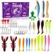 Fishing Lures Mixed Fishing Bait Kit Includes Bait For Saltwater Freshwater Trout Bass Salmon Fishing Fishing Set_desvips.com