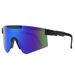 Cycling sunglasses Large frame dazzling TR electroplated true film sunglasses integrated with sports sunglasses_desvips.com