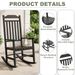 Oversized Resin Outdoor Rocking Chair_desvips.com