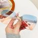 New Fashion Frameless Edge Cut Women UV Protection Sunglasses For Men Trendy Gradient Sunshade Glasses HD Anti-Glare_desvips.com