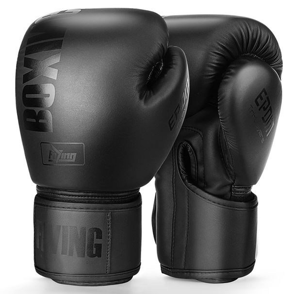 FIVING 10 12 14 16oz Boxing Gloves PU Leather Muay Thai Guantes De Boxeo Free Fight MMA Sandbag Training Glove For Men_desvips.com