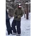 Pink Warm Ski For Men And Women, Waterproof, Windproof, Fleece-lined, Harbin Cold-proof Snow Pants With Cuffs_desvips.com