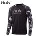 HUK Men's New Summer UPF+50 Ice Silk Lightweight Breathable Quick-Dry Long Sleeve Lure Fishing Clothing_desvips.com