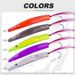 D1 Surf Fishing Lure 6pcs/box Spoon Fishing Lures Trolling Hard Plastic Bait 45mm/1.2g Rolling For Pike Bluefish Tackle_desvips.com