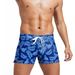 Men's Low-Rise Drawstring Swim Trunks - Quick-Dry & Lightweight For Beach & Pool (Stylish Printed Board Shorts)_desvips.com