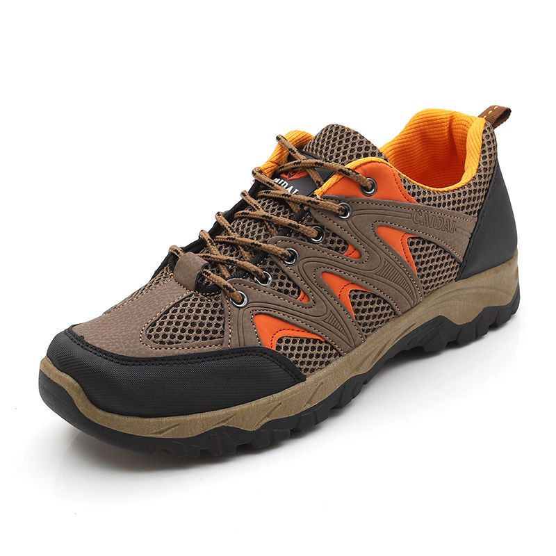 New mountaineering shoes breathable outdoor wear sports men's shoes lightweight climbing cross-country men's running shoes_desvips.com