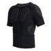 Honeycomb Protective Short Sleeved Basketball/rugby Training/match Tight Fitting Clothing For Soccer Goalkeepers And EVA Armor._desvips.com