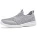 One footstep men's shoes summer PU soft bottom light bottom lazy sports single shoes mesh breathable_desvips.com