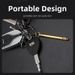 Titanium Alloy Brass Creative Combination Stainless Steel Portable Fruit Toothpick Outdoor Tool_desvips.com