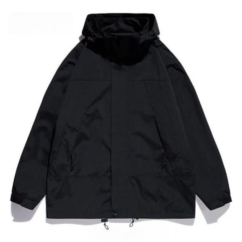 001 Internet Celebrity Style 3-in-1 Jacket For Men Women, Detachable Windproof And Waterproof Mountaineering Suit, Travel_desvips.com