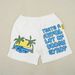 Beach Palm Skull Letter Print T-shirt & Casual Shorts Unisex Loose Cotton Streetwear Separates For Men Women_desvips.com