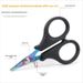 Multi-Functional Heavy Duty PE Stainless Steel Line Cutter Lure Small Serrated Scissors Outdoor Fishing_desvips.com