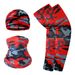 Summer Sun Protection Ice Silk Sleeves Outdoor Versatile Magic Headscarf Sports Cycling Cap Milk Silk Combination Three Piece Set_desvips.com