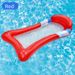 Inflatable Pool Lounge With Canopy Reclining Backrest Foldable Floating Bed With Storage Net Multi-Position Sun Shade_desvips.com