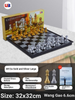 Chess Children's Primary School Students Large Size With Magnetic Chess Pieces School Teacher Recommends Special Chess Board Set For Competitions_desvips.com