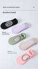 New Yoga Socks Women's Professional Anti-slip Pilates Sports Non-slip Socks Summer Thin Backless Floor Socks_desvips.com