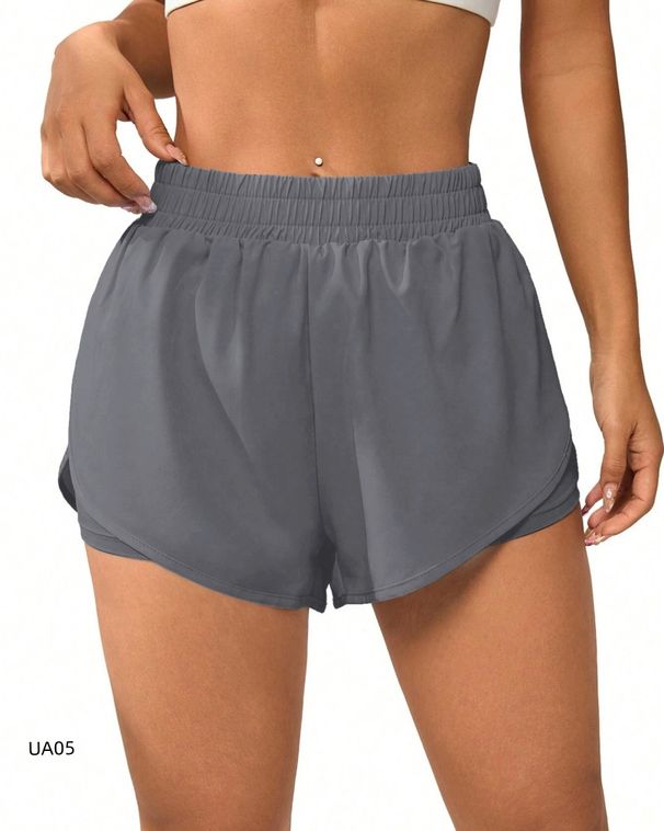 Women's 2-in-1 Flowy Quick Dry Athletic Running Yoga Gym Sport Shorts For Fitness Daily Wear Summer Essential Loose Fit_desvips.com