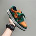 2026 Fashion Sneakers Skateboarding Shoes Youth/Men Denim Cloth Splicing Roughening Low Top Lace-Up Non-Slip Wear-Resistant Running Shoes_desvips.com