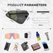 ROCKBROS Frame Bag Ultra-Lightweight Frame Bag Water-Resistant 0.7L Cycling_desvips.com