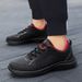 2025 New Lightweight Men Casual Leather Sneakers Non-slip Breathable Male Outdoor Running Lace Up Soft Sport Shoes_desvips.com
