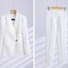 women’ eige blazer set – casualchic suit jacket & cropped pants (s4xl)_desvips.com