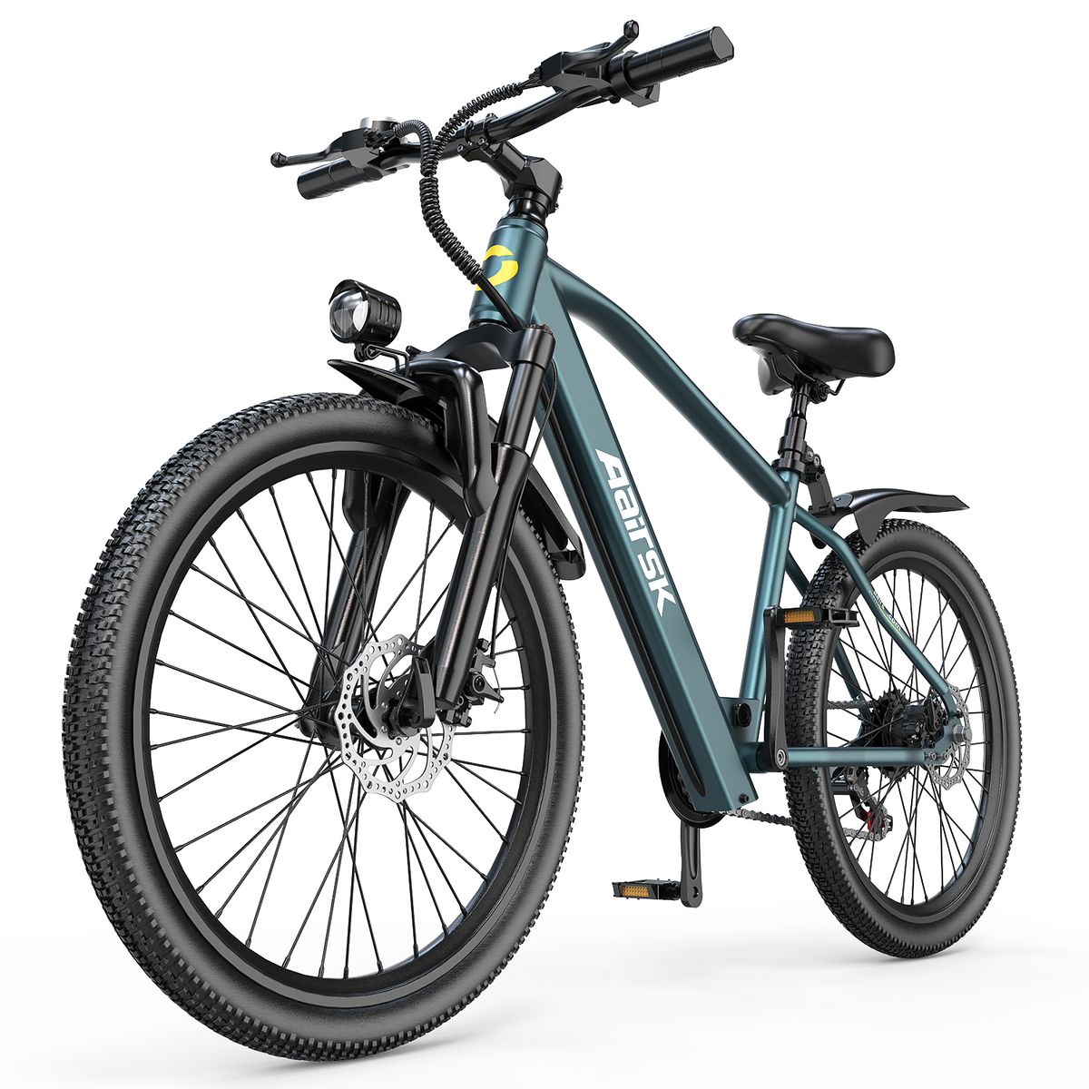 Aairsk GT300 26 Inch Tire Adult Urban E-bike 250W 36V 10.4Ah Electric Bicycle 7-Speed Electric Bike With NFC_desvips.com