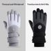Unisex Winter Ski Gloves – Touchscreen, Thermal Fleece-Lined For Snowboarding, Cycling & Hiking (One Size, Black/White/Grey/Blue/Pink/Purple)_desvips.com