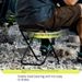Ultra Lightweight Portable Folding Stool For Camping, Fishing, Travel & Outdoor Activities – Compact Design With Durable Iron Frame_desvips.com