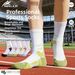 Professional Outdoor Sports Socks Men's And Women's Feather Tennis Reflective Yarn Style Sweat Wicking And Breathable Marathon Running_desvips.com