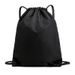 Unisex Drawstring Backpack - Lightweight Foldable Gym Bag For Basketball Shoes & Sports Gear, Custom Logo Oxford Fabric Carryall_desvips.com
