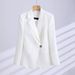 women’ eige blazer set – casualchic suit jacket & cropped pants (s4xl)_desvips.com
