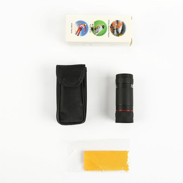 Outdoor telescope 8X18 HD portable monoculars low light night vision children astronomy Camera telescope_desvips.com