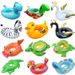 Water Seat Ring For Children Swimming Ring Seat Ring Animal Pattern 17 Patterns To Choose From 0 5 Years Old Baby Seat Ring_desvips.com