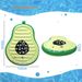 Inflatable Avocado Pool Float - Giant Lounge Chair For Adults (150cm Heavy-Duty PVC Comfortable Backrest Summer Party Essential)_desvips.com