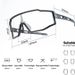 ROCKBROS Bicycle glasses, polarized, photochromic sunglasses, outdoor sports, lightweight_desvips.com