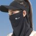 Sun Protection Face Mask For Women, UV Protection Ice Silk Neck Gaiter, Outdoor Cycling Face And Neck Protector, Breathable Sunshade_desvips.com