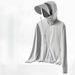 men In Summer, Thin And Breathable Ice Silk Outdoor Professional Fishing Sun Protection Clothing For Women With_desvips.com
