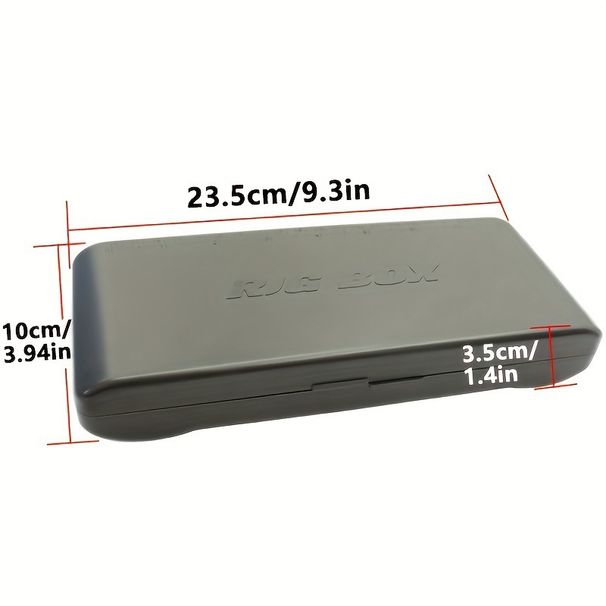 Style Sub-line Roni Rig European Carp Fishing Accessories Box RIG BOX Storage Magnet Switch Cross-border_desvips.com