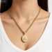 New Summer Style Niche Pendant Necklace With Double-sided Portrait Medal And Cross Pendant, Made Of Titanium Steel_desvips.com
