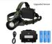 Super Bright 60W White Laser Strong Light Long-range Induction Headlight With Digital Display Charging Zoom Outdoor_desvips.com