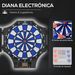Diana Electrónica Plegable Con 31 Juegos Para 8 Jugadores Con 6 Dardos Y 6 Puntas De Repuesto Pantalla LCD 83x45cm_desvips.com