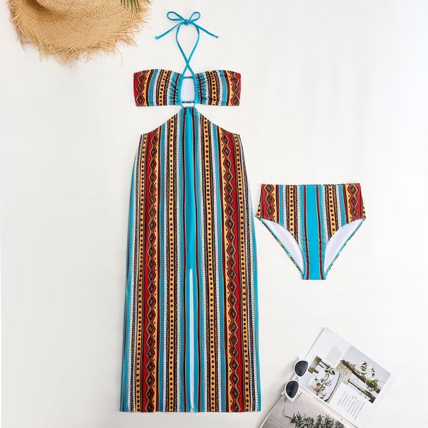 New Two-piece Swimsuit Women Fashion Sexy High-waisted Suit_desvips.com