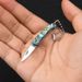 In-stock Mini Folding Legal Pocket Brass Knife, Keychain, Tool For Opening Packages And Boxes_desvips.com