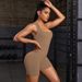 Sexy Yoga Jumpsuit Elastic Shaping Bodysuit Tummy Control Hip Lifting Busty Sports Fitness Wear_desvips.com