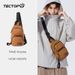 Tantuo Outdoor Single-Shoulder Chest Large Pocket Giant Can Hold Stylish Simple Versatile Men And Women Pure Color_desvips.com