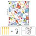 Swimming Towels Fruit Cartoon Printing Outdoor Moisture Proof Portable Non Sand Waterproof Outdoor Camping Seaside Mat_desvips.com