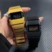 Aichengyu Niche Millennium Retro Small Square Luminous Fashion Watch, 30m Waterproof, Digital Display, High Aesthetic_desvips.com