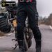 001 Winter Warm Riding Unisex Cold-Proof Biker Motorcycle Gear Outdoor Casual Cargo Pants_desvips.com