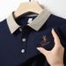 High Quality Brand Summer New Short Sleeved T-shirt Men's High-end Casual Embroidery Lapel Top Polo Shirt_desvips.com